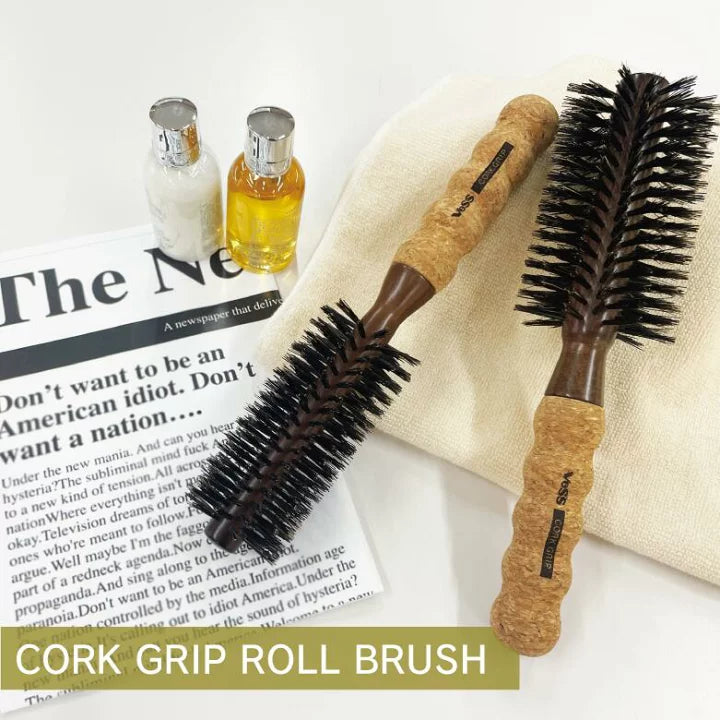 Vess CG‑6000 Cork Grip Professional Roll Brush